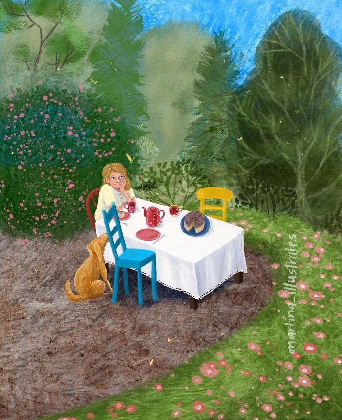 This Illustrator Turns Quiet Everyday Moments Into Gentle, Dreamlike Stories (40 Pics)