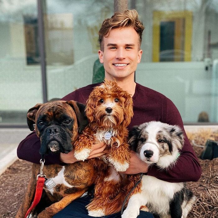 This Instagram Page Shows Heartwarming Photos Of Men And Their Dogs (50 Pics)