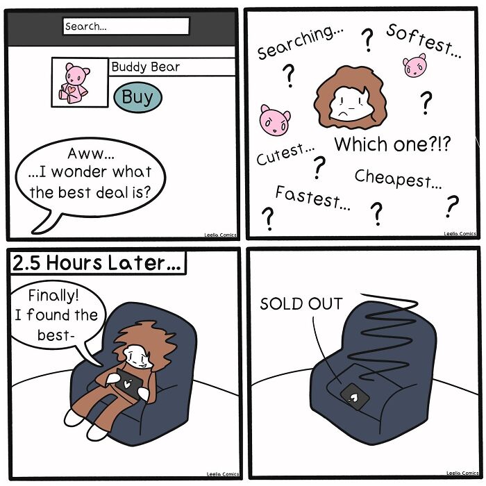 These Relatable “Slice Of Life” Comics By Leelia Perfectly Capture Everyday Emotions (40 New Pics)