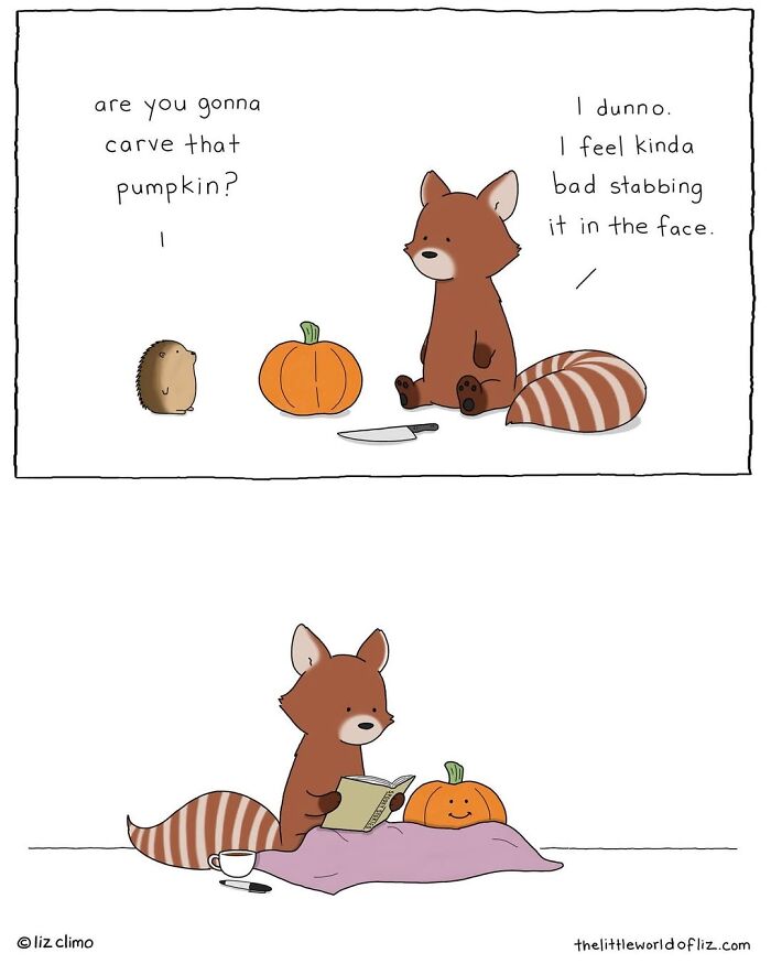 This Artist Imagines A World Where Animals Talk, Worry, And Support Each Other In The Most Wholesome Way (38 New Comics)