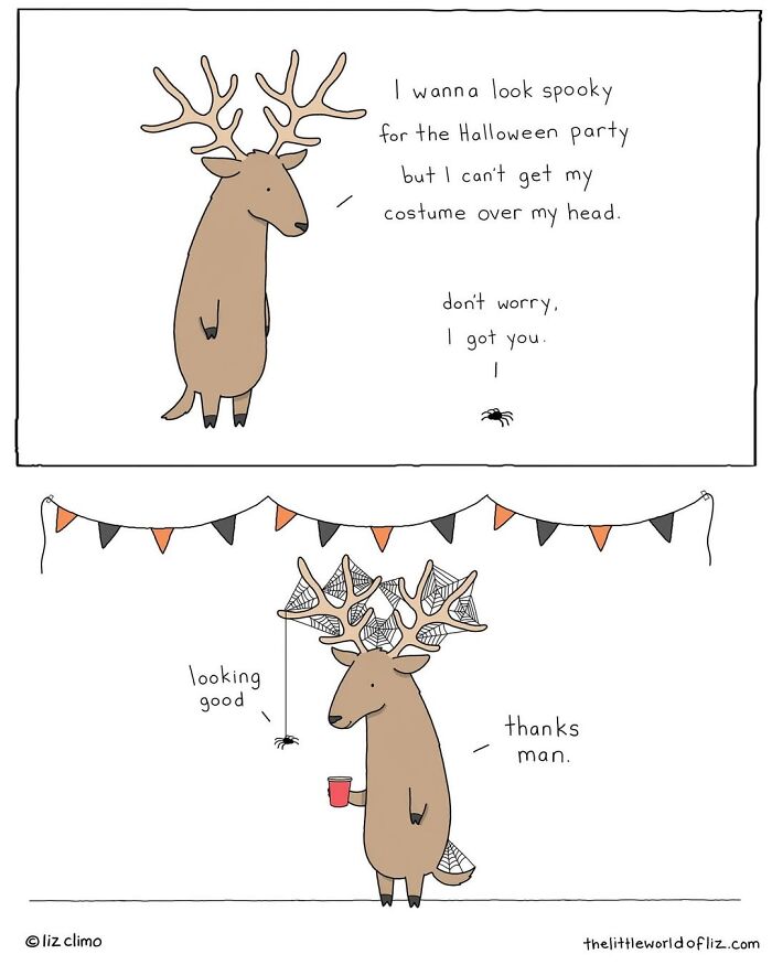 This Artist Imagines A World Where Animals Talk, Worry, And Support Each Other In The Most Wholesome Way (38 New Comics)