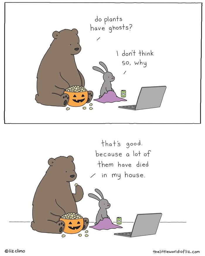 This Artist Imagines A World Where Animals Talk, Worry, And Support Each Other In The Most Wholesome Way (38 New Comics)