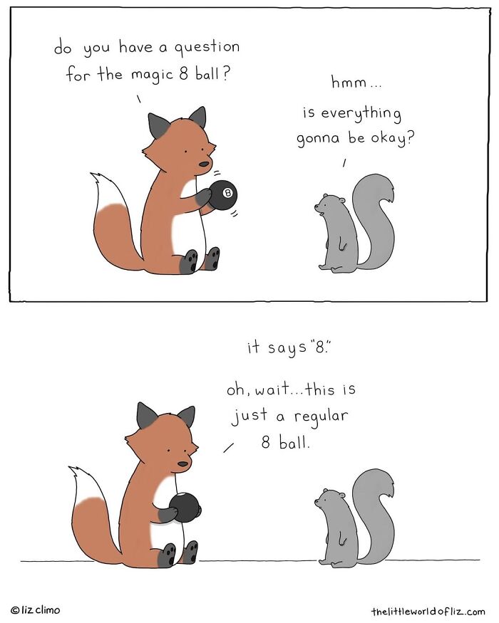 This Artist Imagines A World Where Animals Talk, Worry, And Support Each Other In The Most Wholesome Way (38 New Comics)