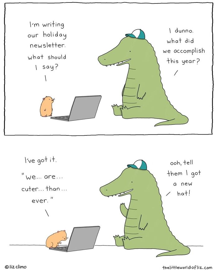 This Artist Imagines A World Where Animals Talk, Worry, And Support Each Other In The Most Wholesome Way (38 New Comics)