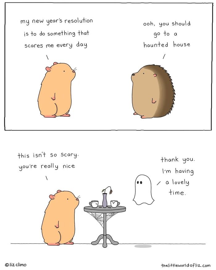 This Artist Imagines A World Where Animals Talk, Worry, And Support Each Other In The Most Wholesome Way (38 New Comics)