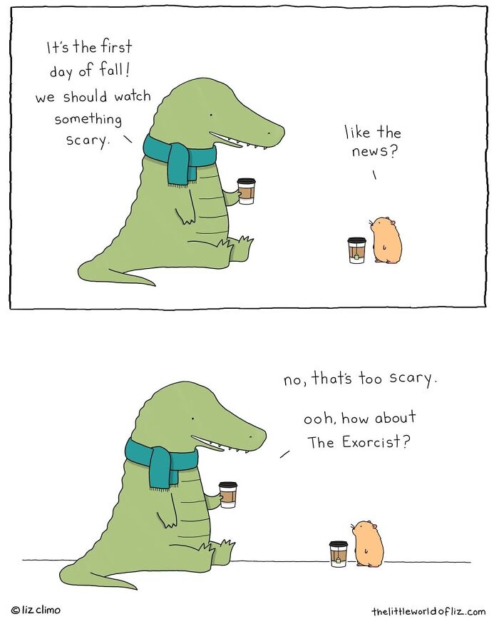 This Artist Imagines A World Where Animals Talk, Worry, And Support Each Other In The Most Wholesome Way (38 New Comics)