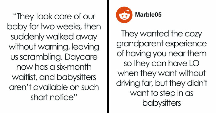 In-Laws Insist Couple Move Closer So They Can Help With Baby, 2 Weeks Later They Drop Everything