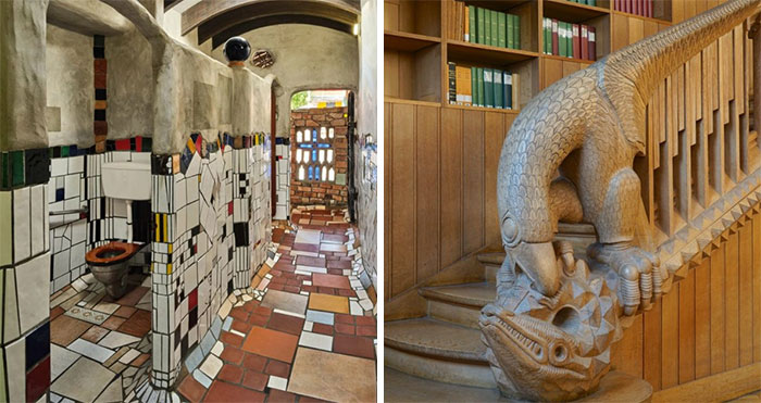 “20,000 Books”: 80 Interior Designs So Striking They Don’t Feel Real