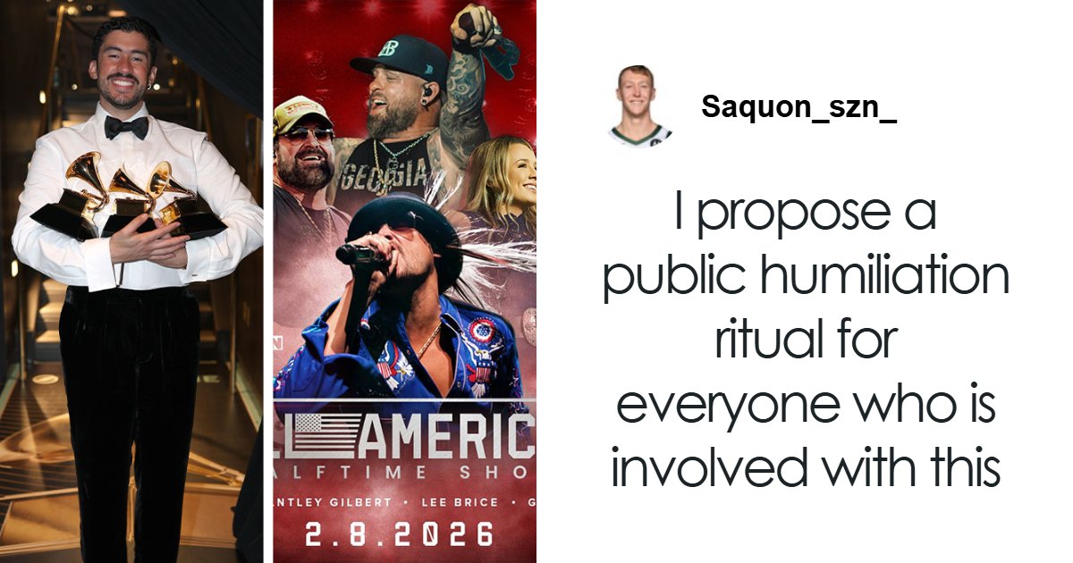 MAGA’s Bizarre Super Bowl Halftime Show Lineup Gets Brutally Roasted Online