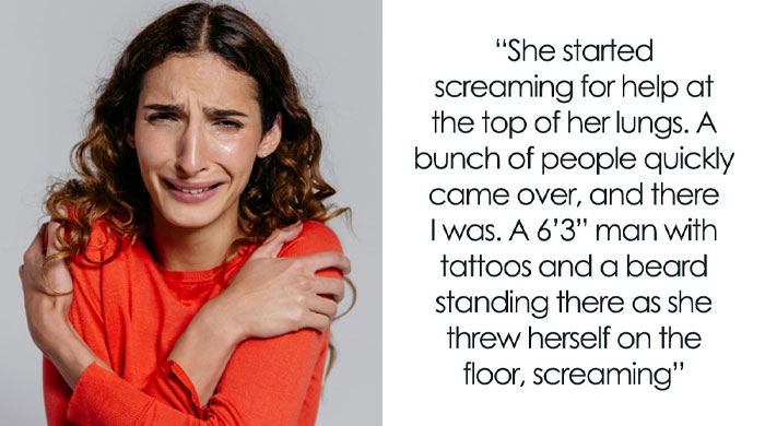 “Karma Showed Up”: A Karen Lies About A Man Attacking Her, Until The Cops View The Security Footage