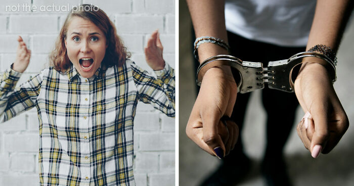 “Karma Showed Up”: A Karen Lies About A Man Attacking Her, Until The Cops View The Security Footage