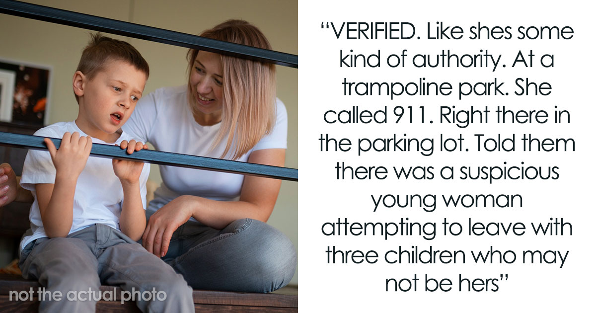 Unhinged Mom At Trampoline Park Stops Lady With Kids From Leaving, Says She’s Too Young To Be A Mom