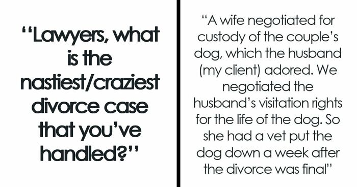 57 Divorce Lawyers Share Stories So Messed Up They Still Haunt Them To This Day