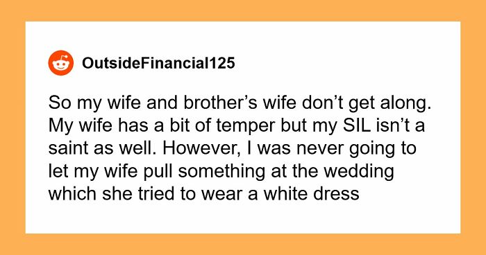 Husband Leaves Wife Behind After She Reveals What She’s Planning To Wear To Brother’s Wedding