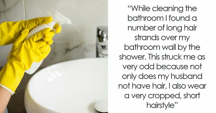 Pixie Cut Wife Suspicious Over Long Hair In Toilet As Hubby Is Bald, He’s Forced To Reveal Truth