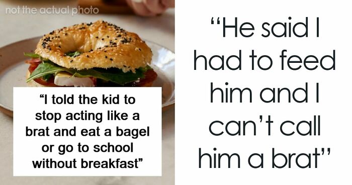Man Refuses To Entertain Son’s Friend’s Tantrum Over A Sesame Bagel, His Mom Comes For Him