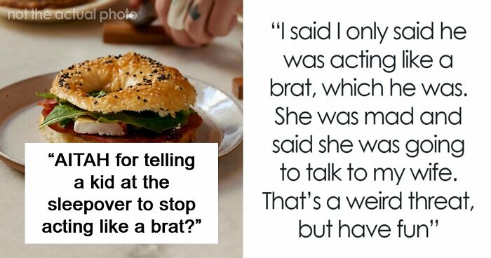 Man Refuses To Entertain Son’s Friend’s Tantrum Over A Sesame Bagel, His Mom Comes For Him - 39