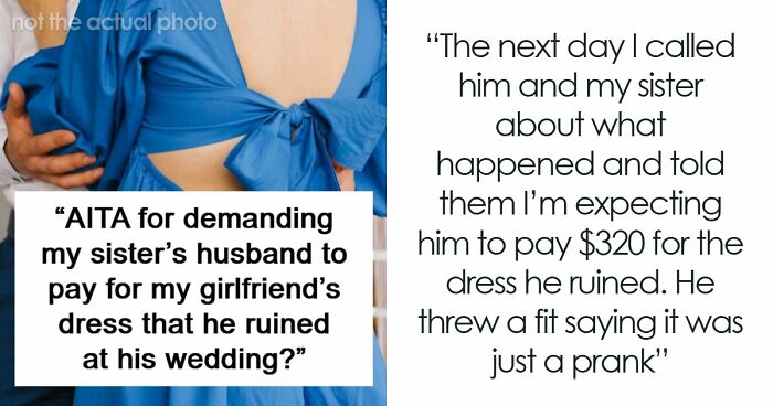 Woman Runs Off From Wedding After Groom Decides To Spill Milk On Her Expensive Dress