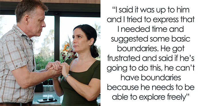 Man “Comes Out” As Poly, Uses It As Free Pass To Date, Gets Mad When Wife Dates, She’s Struggling