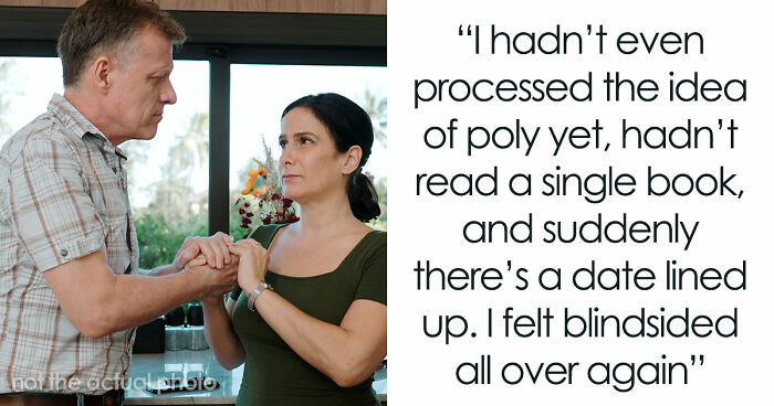 Man “Comes Out” As Poly, Uses It As Free Pass To Date, Gets Mad When Wife Dates, She’s Struggling
