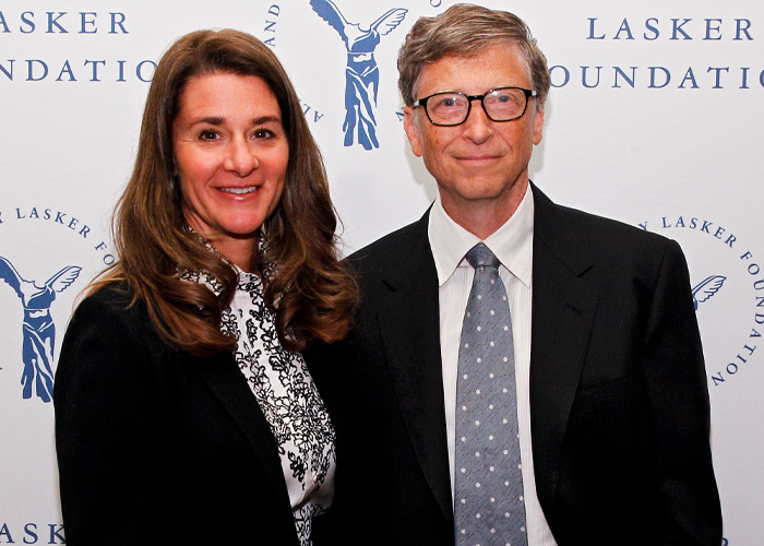 Melinda Gates and Bill Gates at Lasker Foundation event, Melinda Gates gives pointed response about forgiving Bill over Epstein files.
