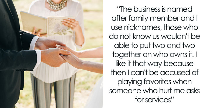 MIL Tries To Ruin Wedding By Trashing Bride To Officiant, Freezes As She Learns Bride Is Her Boss