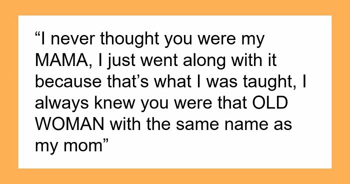 Teen Refuses To Use Endearing Terms With Grandma After Finding Out Why She Always Called Her ‘Mama’