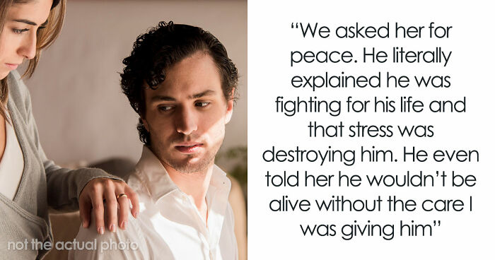 Man With Cancer Begs His Mom For Peace, She Responds With An Ultimatum: ‘Divorce Your Wife’