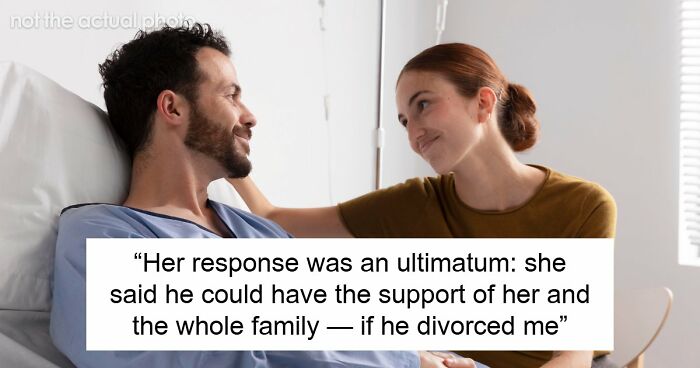 Man With Cancer Begs His Mom For Peace, She Responds With An Ultimatum: ‘Divorce Your Wife’