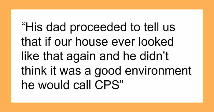“Meals Aren’t Cooked Every Night”: Mother-And-Father-In-Law Cross A Line By Threatening CPS Over Messy Home