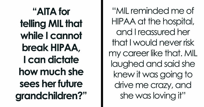 Woman Can’t Tell MIL’s Secret To Family Because Of HIPAA