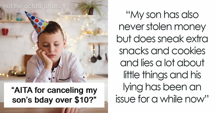 “I Don’t Believe Him”: Mom Cancels Son’s Birthday Party After Money Vanishes From Her Wallet