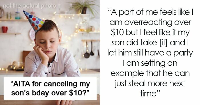Mom Sparks Outrage For Cancelling Her Son’s Only B-Day Party In Years Over $10