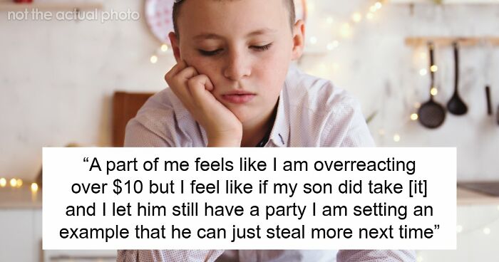 “I Don’t Believe Him”: Mom Cancels Son’s Birthday Party After Money Vanishes From Her Wallet