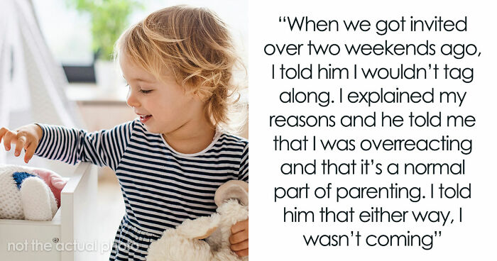Mom Refuses To Be Default Parent At Hubs’ Friend’s House, He Sulks After Handling Toddler Alone