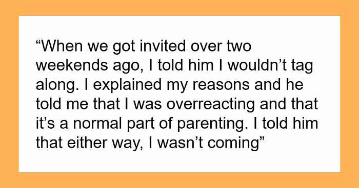 Mom Refuses To Be Default Parent At Hubs’ Friend’s House, He Sulks After Handling Toddler Alone