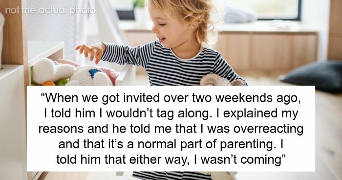 Mom Refuses To Be Default Parent At Hubs’ Friend’s House, He Sulks After Handling Toddler Alone