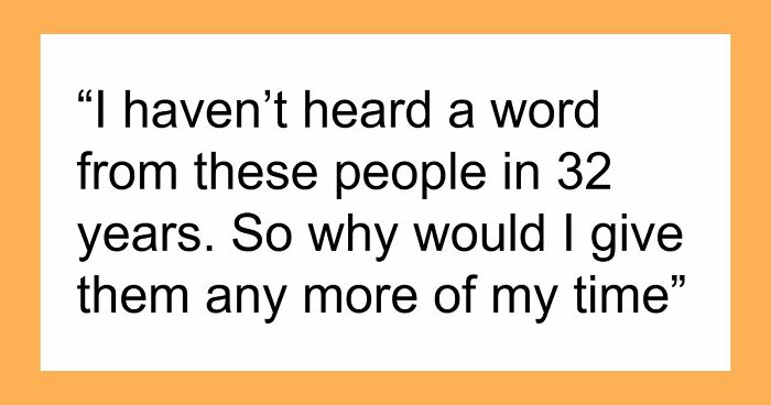 Woman Suddenly Wants To Reconcile With Son She Kicked Out 32 Years Ago, He Figures Out Why