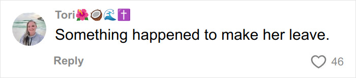 Comment on social media expressing concern about a mom who vanished 25 years ago and was recently arrested.