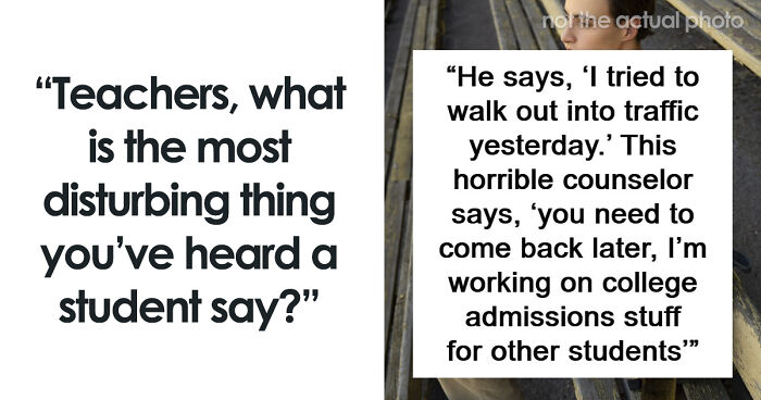 When Kids Speak Up: 59 Teachers Share Stories That Left Them Shocked
