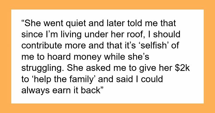 Mom Eyes Teen’s Emergency Fund As Her Own Piggy Bank, Explodes When Access Is Denied