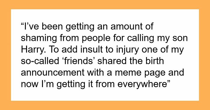 Lady Thinks It’s OK To Name Son Harry Potter As Tribute To Late Dad, Folks Give Reality Check