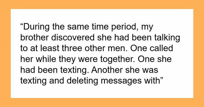 Sis Tells Bro She Won’t Be Around If He Continues Spending Time With His Cheating, Lying GF