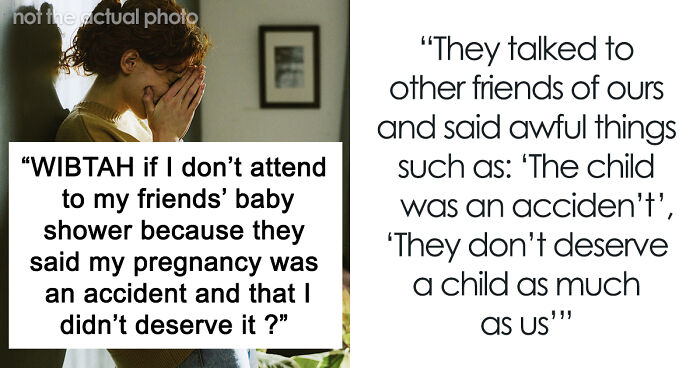 Woman Decides To Skip Celebrating Friends’ Baby After What They Did While She Was Pregnant