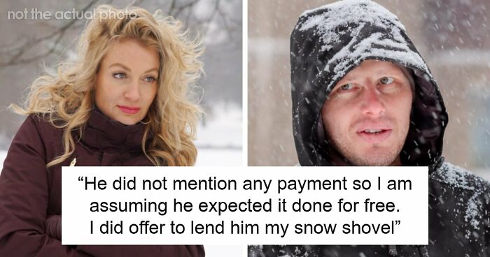Woman Refuses To Lend Her New Snow Blower To A Neighbor She Never Met Before, Gets Called Ridiculous