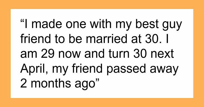 47 People Who Had A Deal To Get Married To Their Friends If They Were Single By 30 Share What Happened