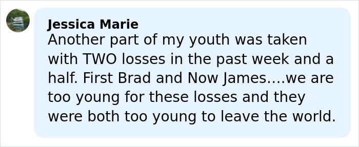 Handwritten letter from Katie Holmes honoring her late costar James Van Der Beek with a heartfelt message.