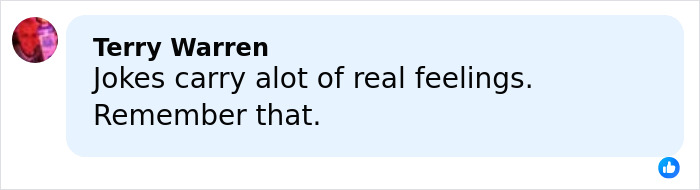 Comment reading "Jokes carry a lot of real feelings" highlighting US women's hockey players' response to Trump's distasteful remark.