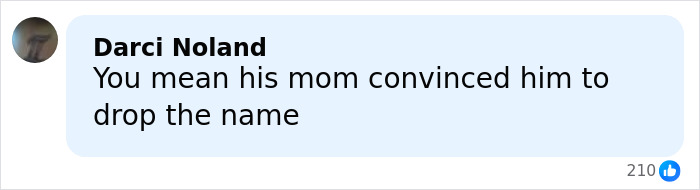 Comment by Darci Noland discussing Brad Pitt's kid's message about their relationship in mom's new movie.