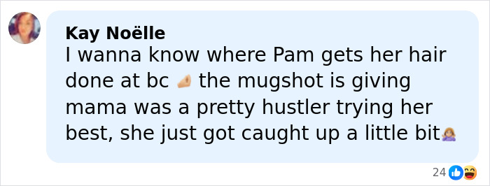 Boutique owner&rsquo;s mugshots show lips growing each time, sparking scandal in the town.